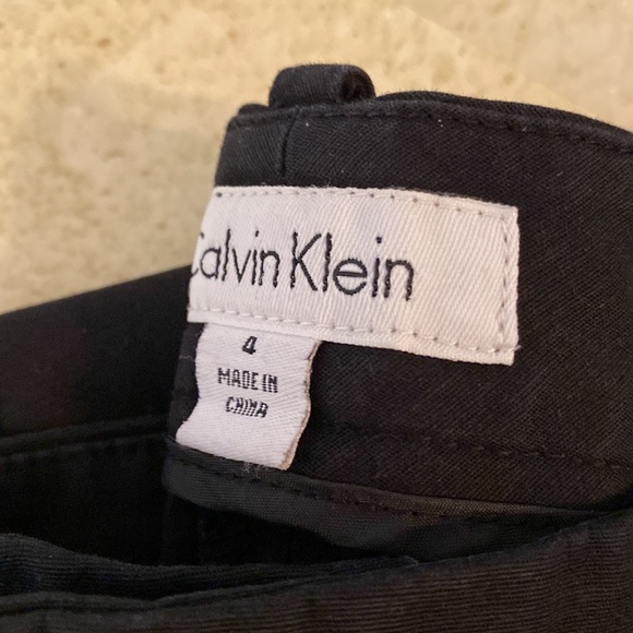 Calvin Klein black pants size 4 - Picture 3 of 3